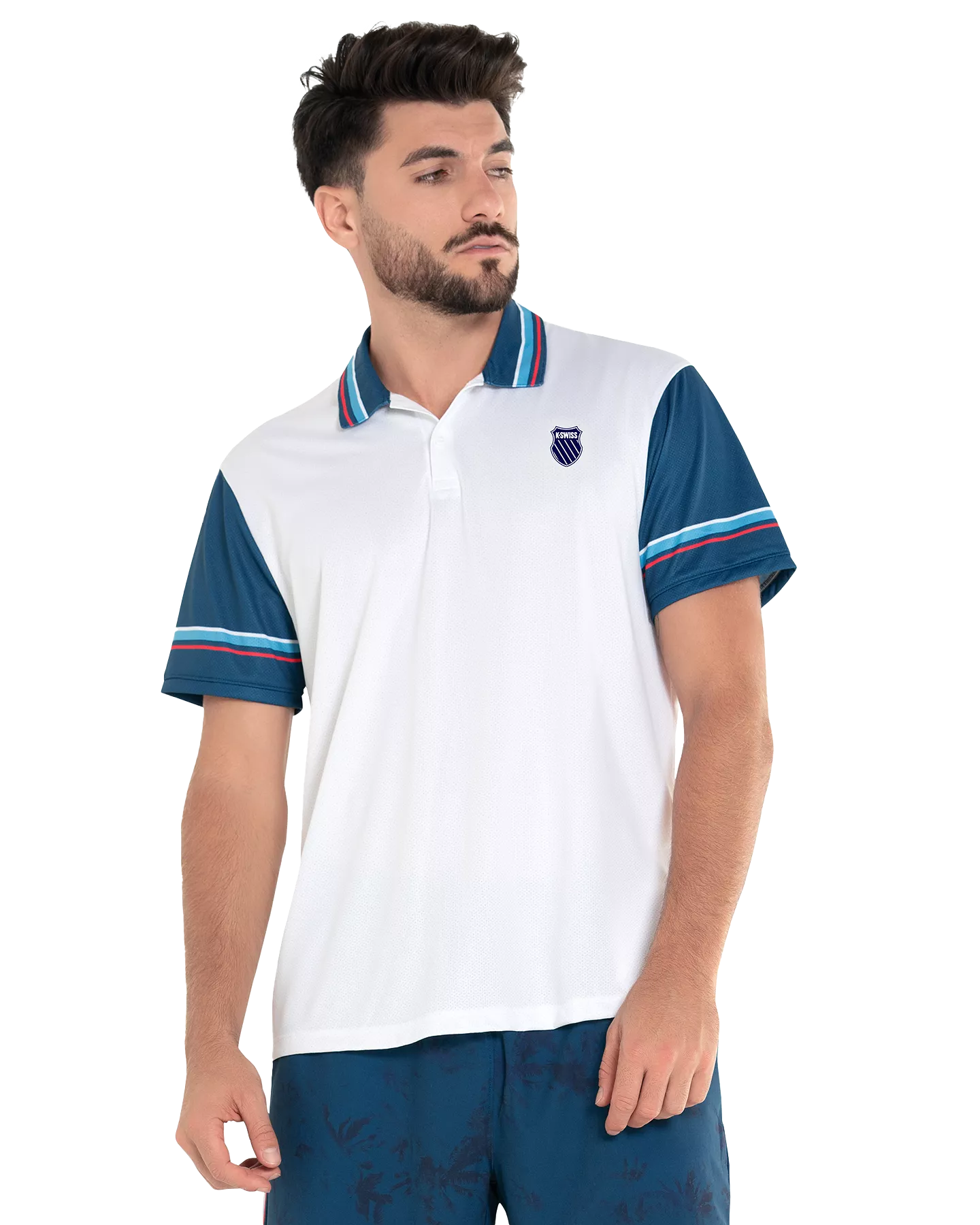 107718-460 | NEW ERA POLO S/S | BLUE OPAL