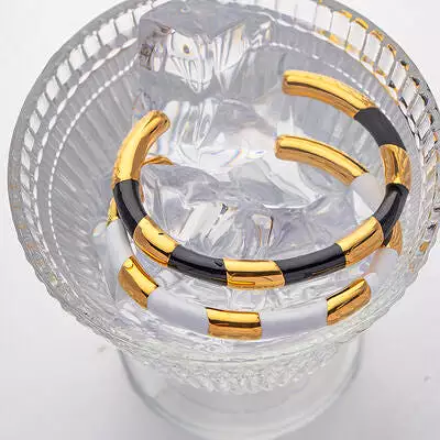 18K Gold Plated Stainless Steel Bangle Bracelet (6 styles)