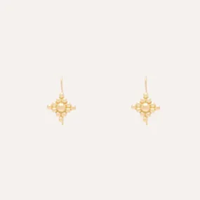 18K Micro Filigree Hook Earrings