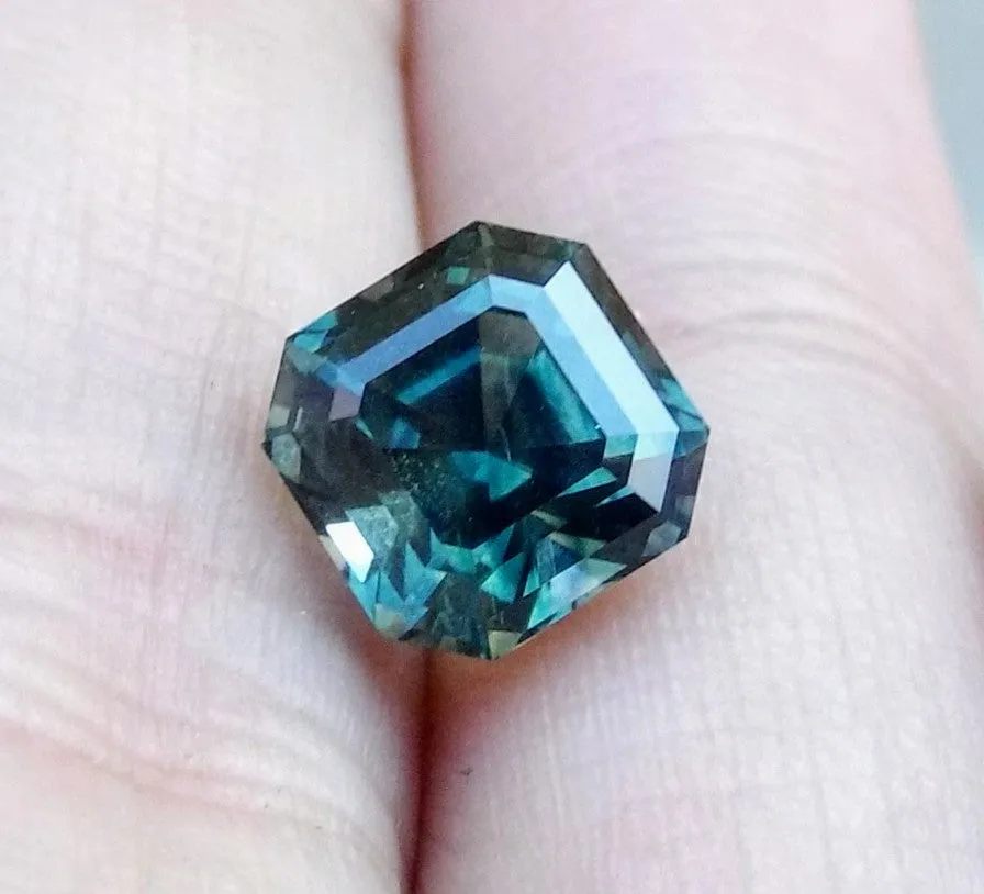 3.54ct STUNNING TEAL MONTANA SAPPHIRES