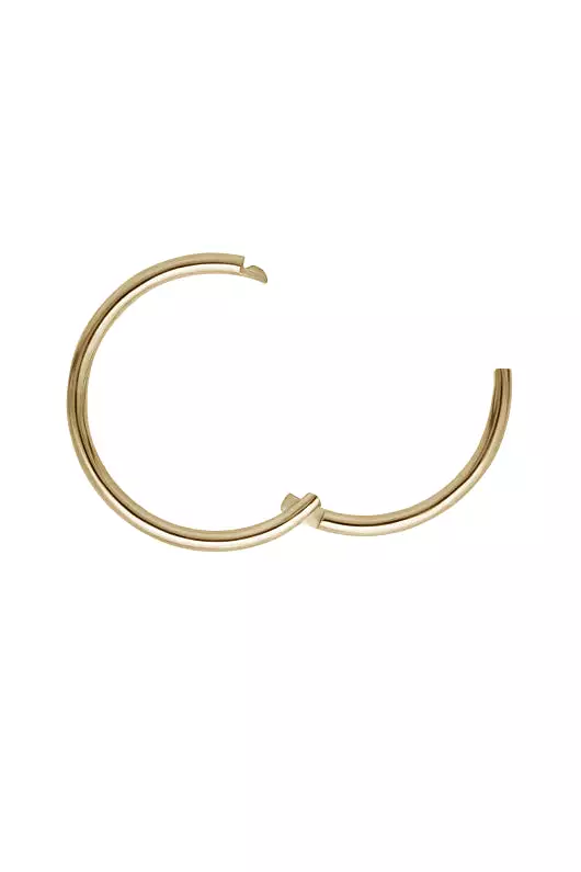 9.5mm Plain Ring - Yellow Gold