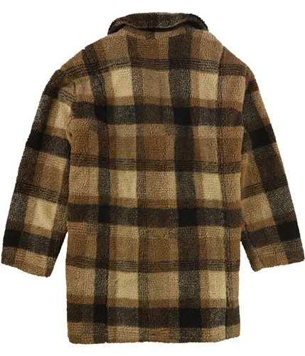 American Eagle Womens Plaid Coat, TW2