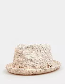 Bailey Billy Trilby Hat - Carnelian Beige