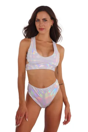 Barcelona Iridescent Bikini Top