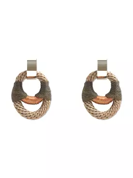 Beige Vessel Earrings