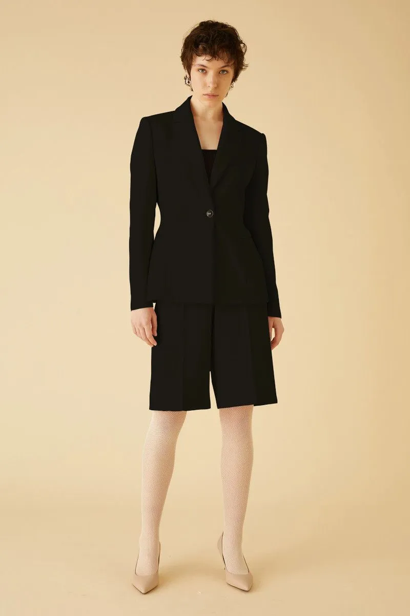 Blazer strutturato monopetto donna Nero