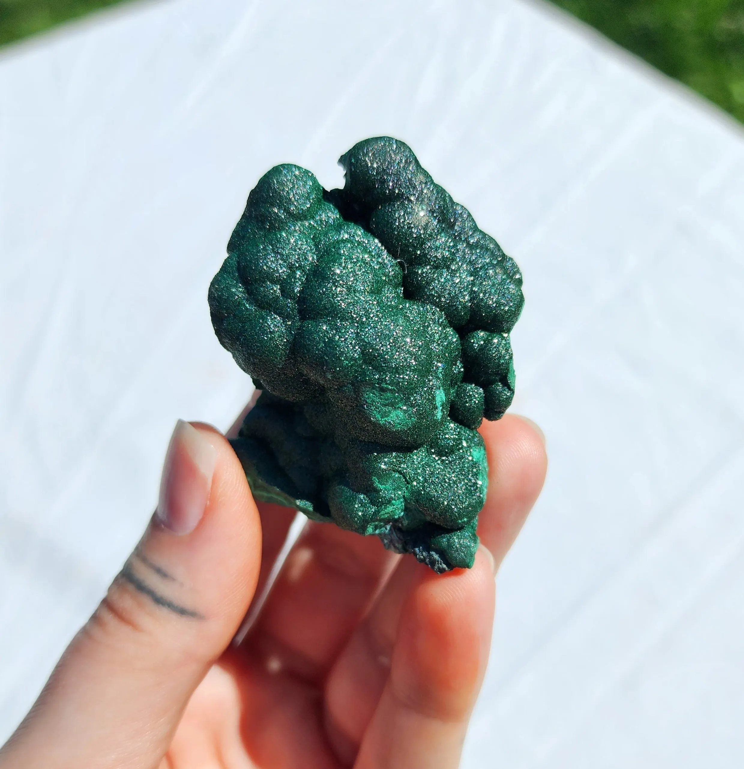 Botryoidal Malachite