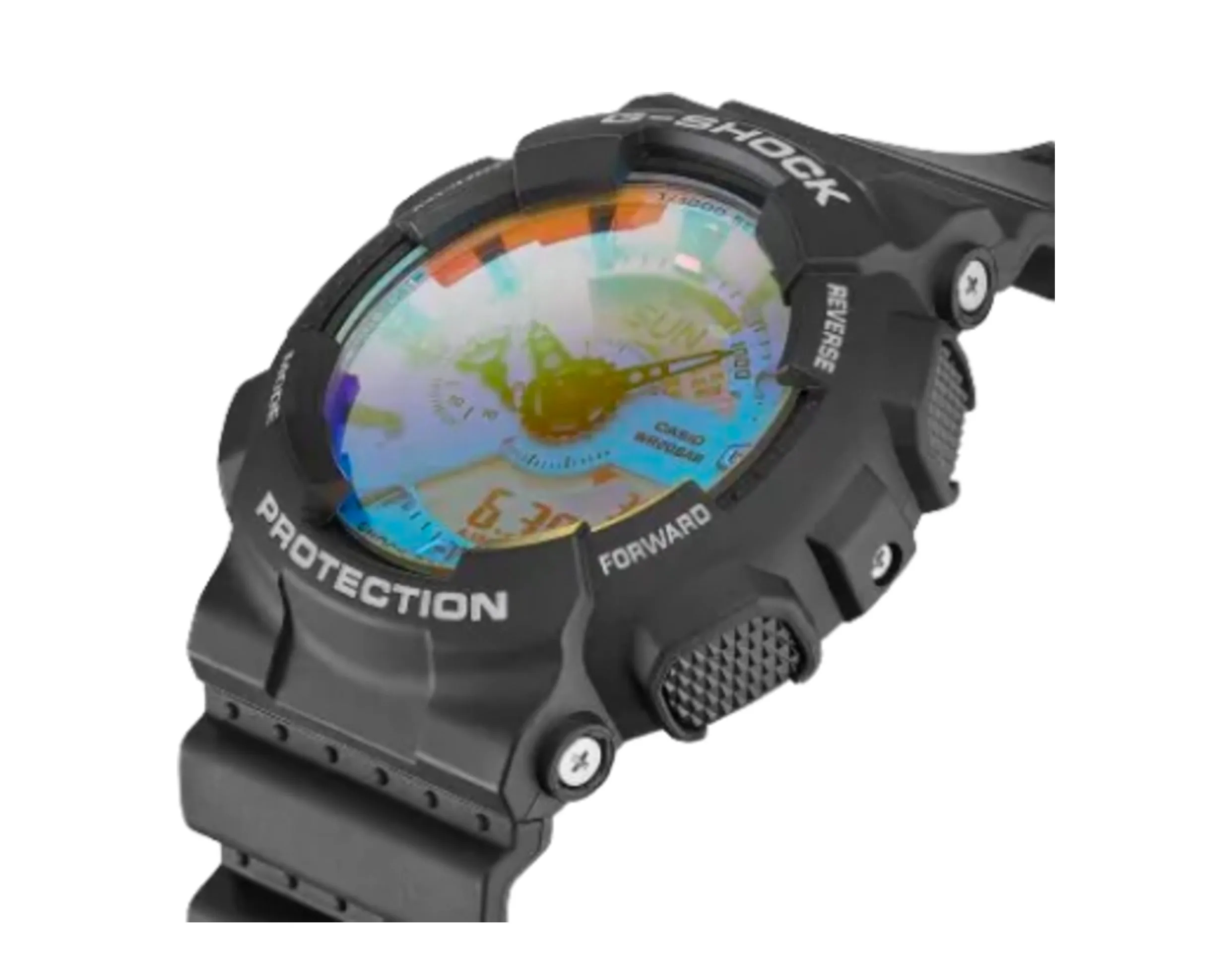 Casio G-Shock GA110SR Iridescent Color Pack Analog-Digital Resin Watch