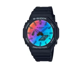 Casio G-Shock GA2100SR Iridescent Color Pack Analog-Digital Resin Watch