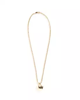 Chiara Pendant in 14K Plated Brass