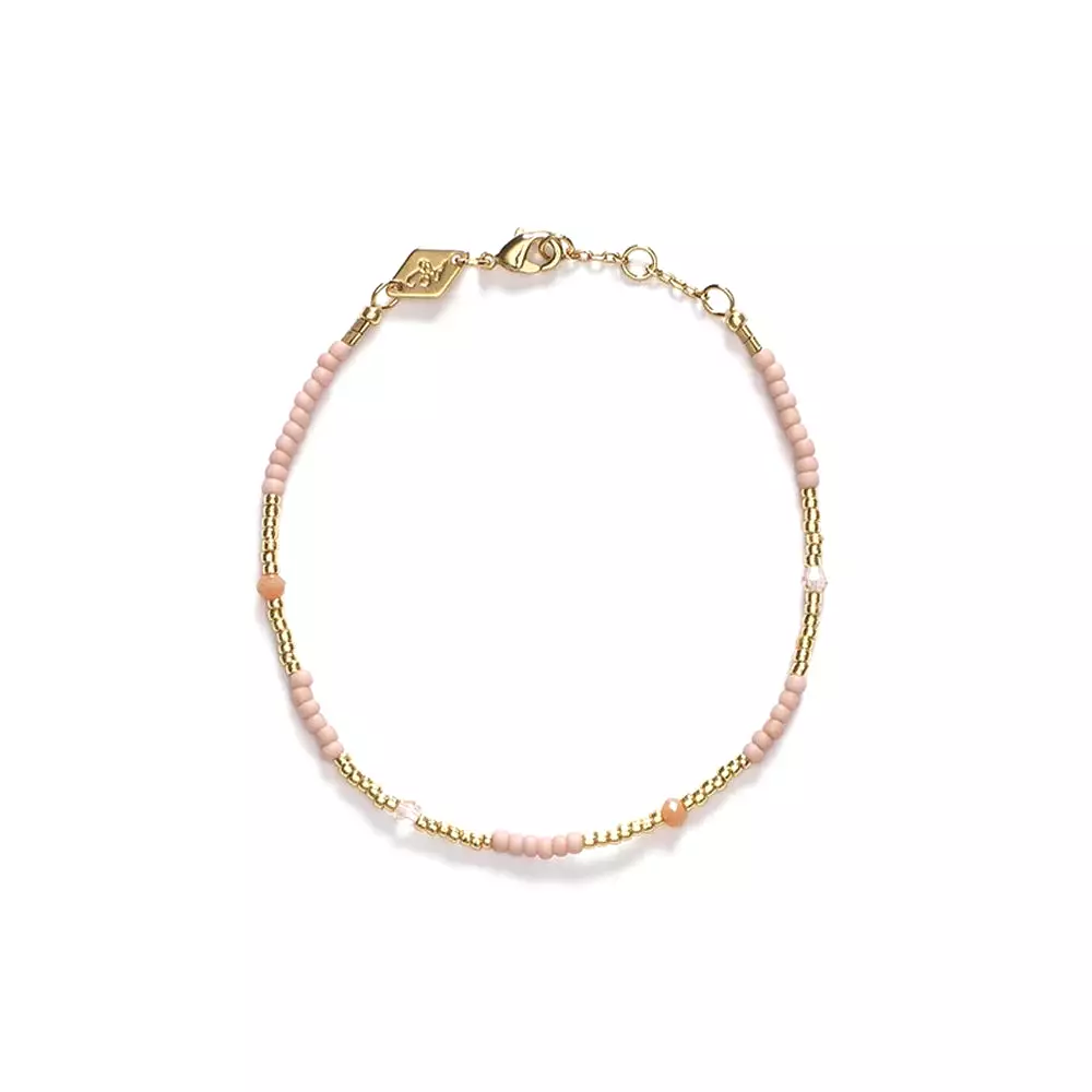 Clemence Bracelet, Pink Sand