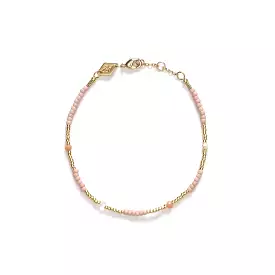 Clemence Bracelet, Pink Sand