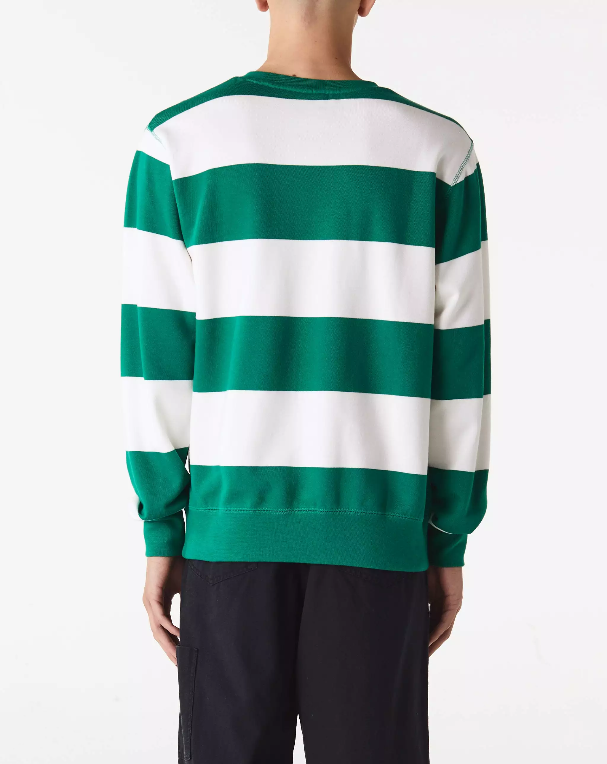 Club Fleece Striped Crewnck