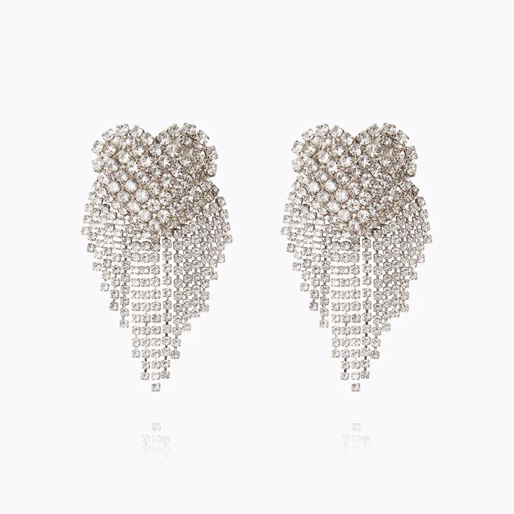 Cordelia Earrings / Crystal