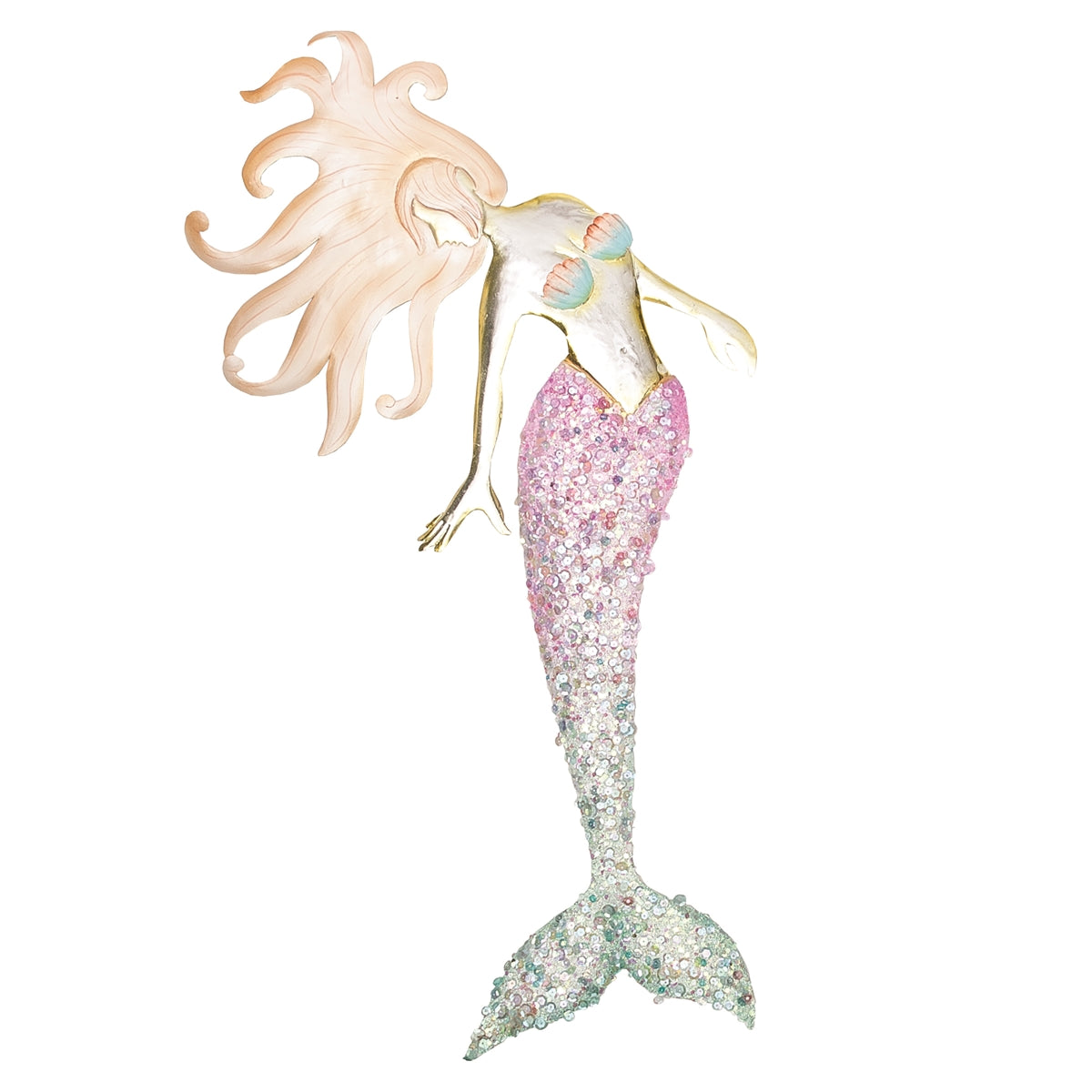 Crystal Beach Mermaid Wall Art