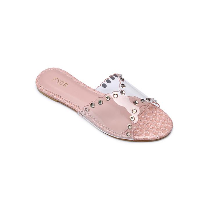 Crystal Slide Sandal MY 185