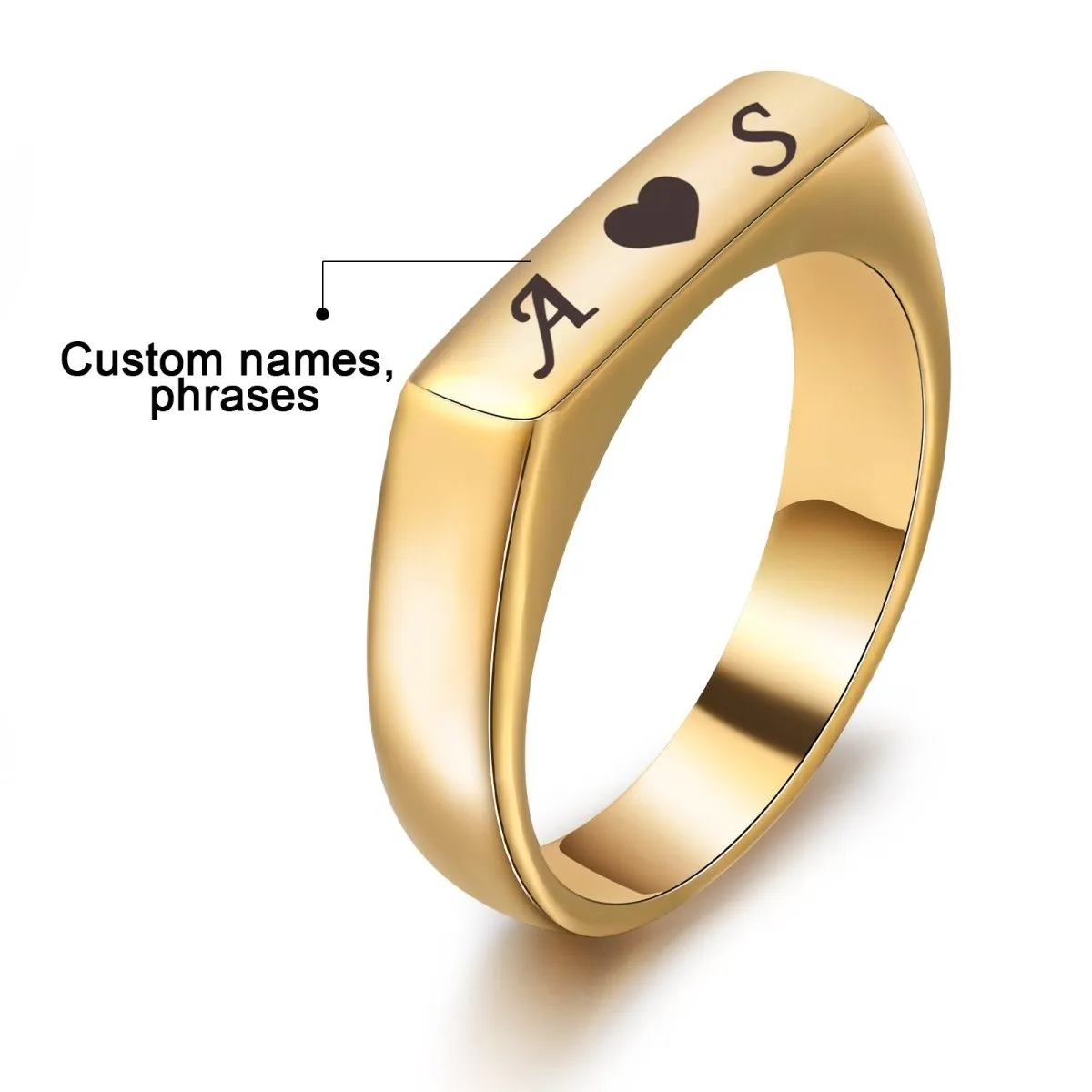 Custom Engraved Ring