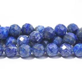 Dakota Stones Gemstone Beads, Lapis Lazuli, Faceted Round 10mm (16 Inch Strand)