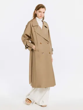 Double Breasted Trench Coat