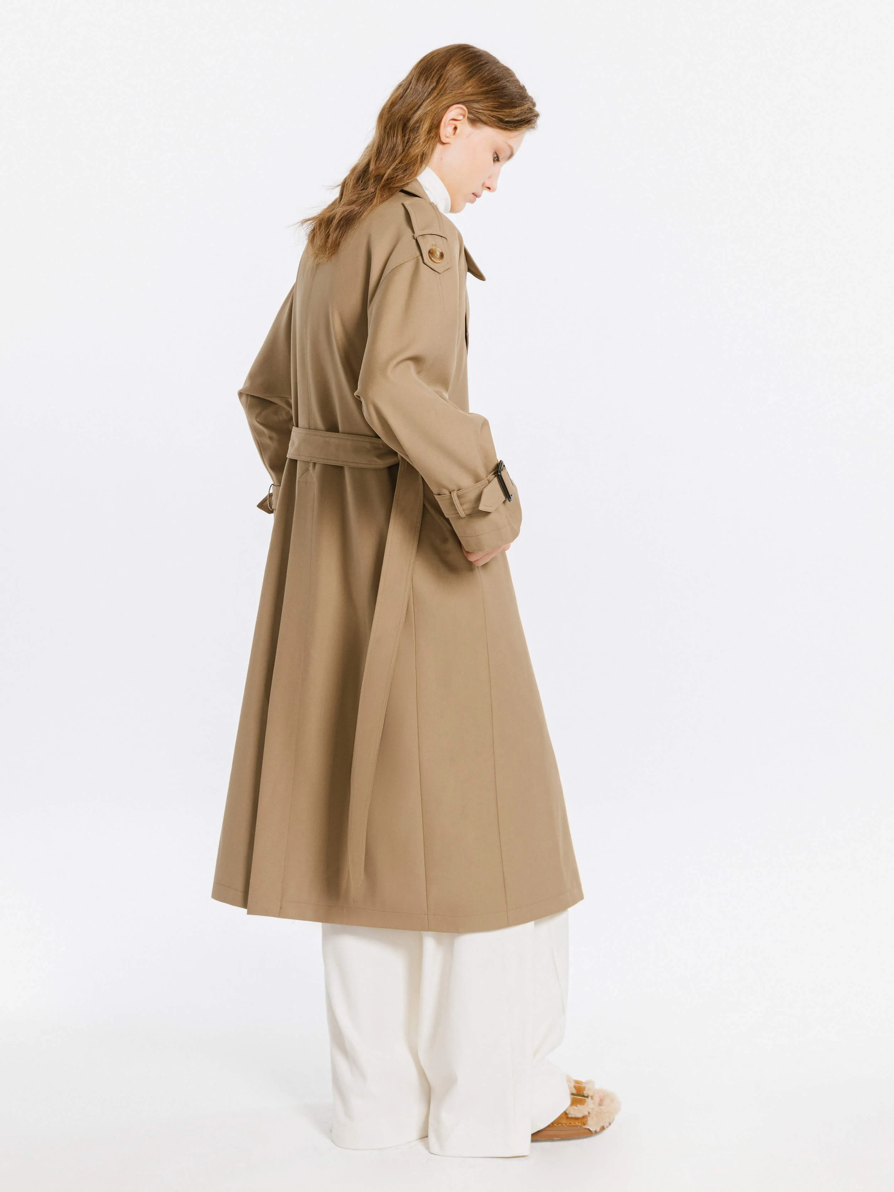 Double Breasted Trench Coat