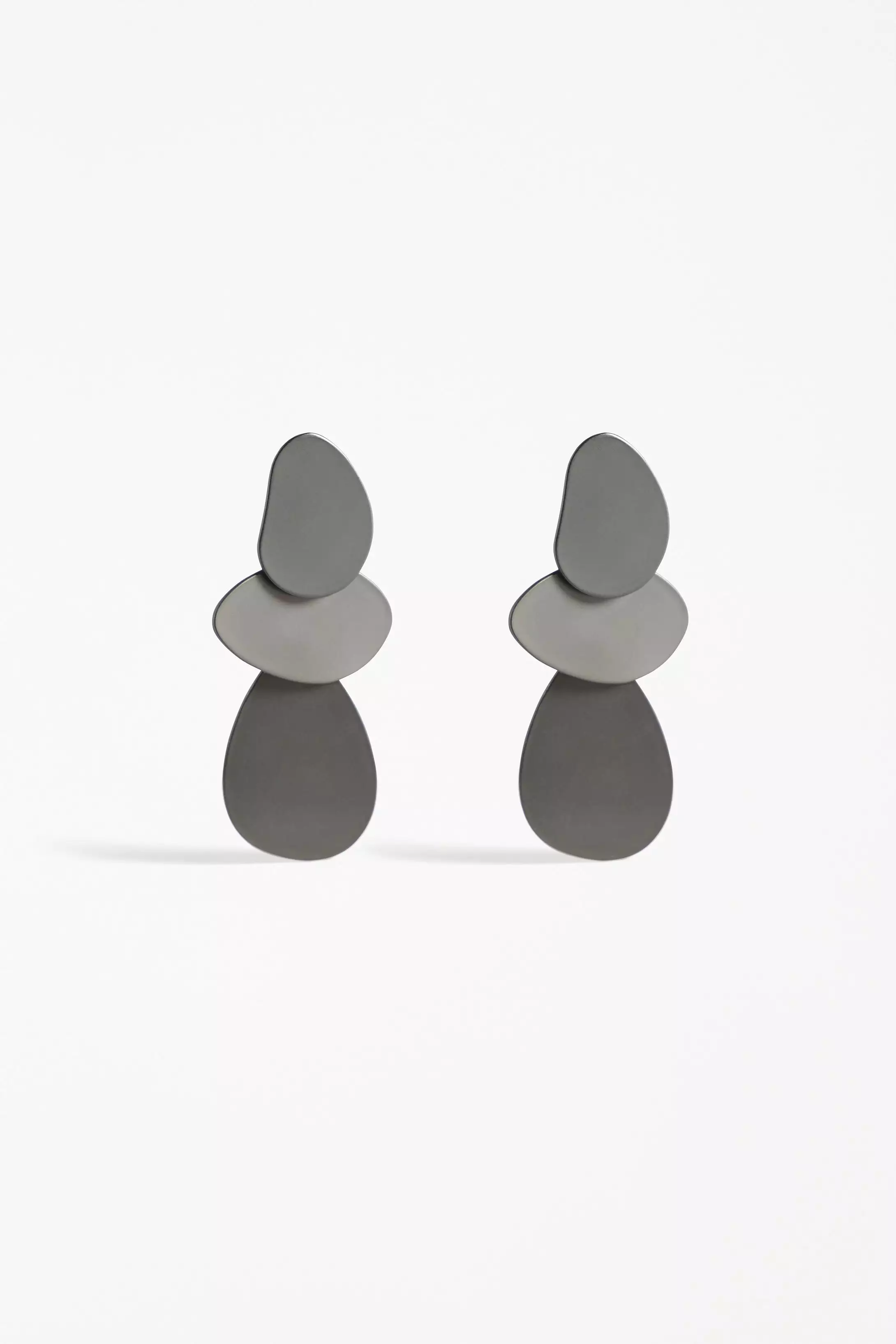 Elk The Label - Sammi Drop Earring - Gunmetal