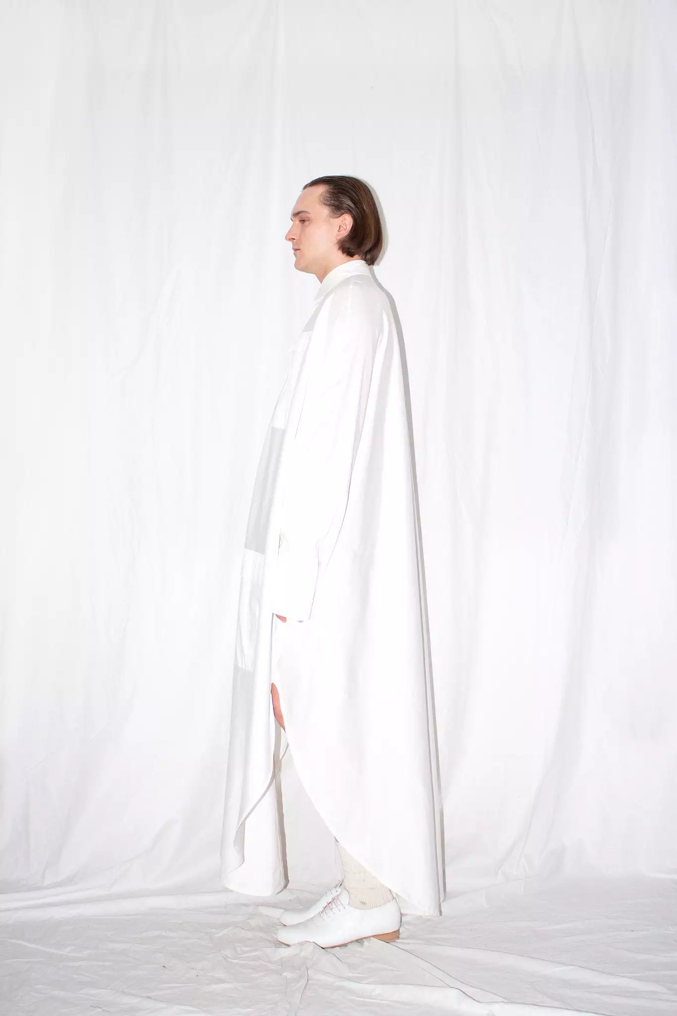 Elongated Cloak Shirt