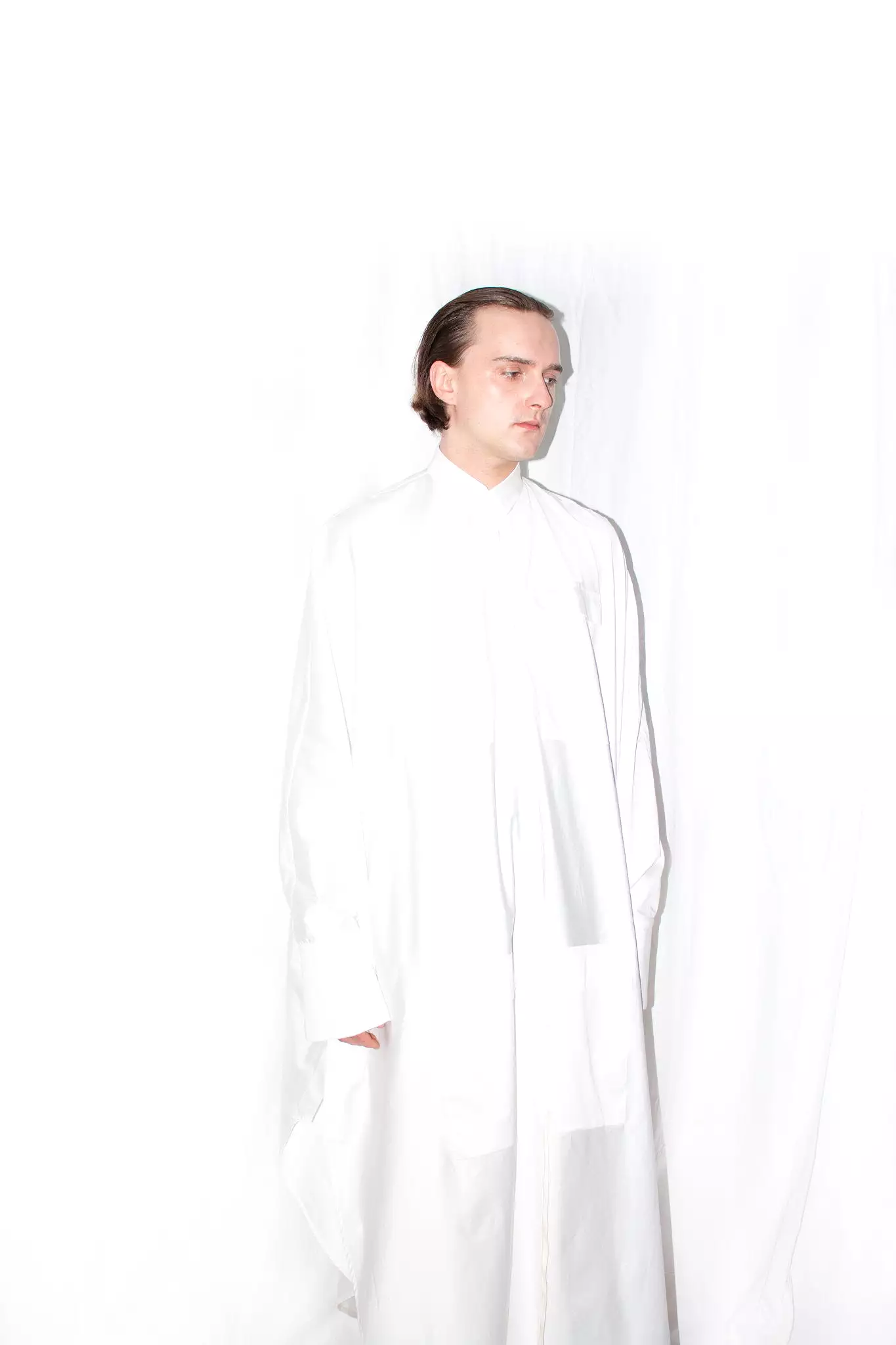 Elongated Cloak Shirt