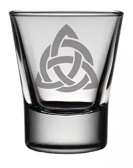 Engraved Dram Glass - Symbol