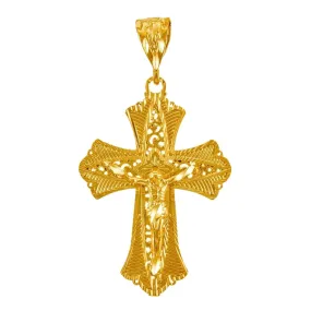 Extra Large Filigree Crucifix