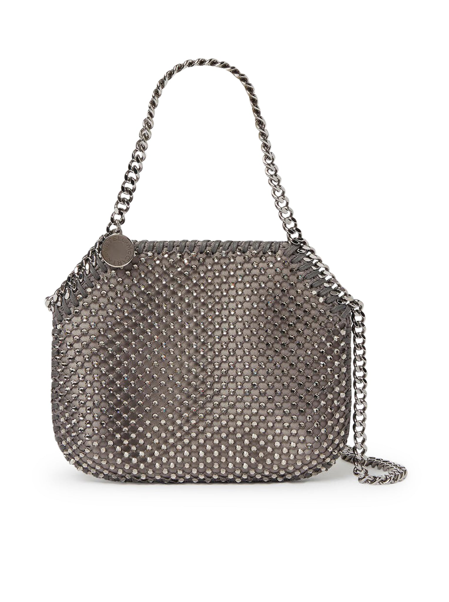 Falabella Crystal Mesh Mini Tote Bag