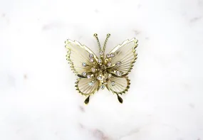 Filigree Butterfly Brooch