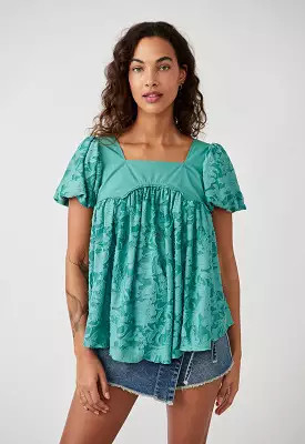 Free People - Sunrise to Sunset Top Malachite