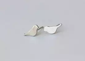 Fresh Accessories - Birds Sterling Silver Stud Earrings