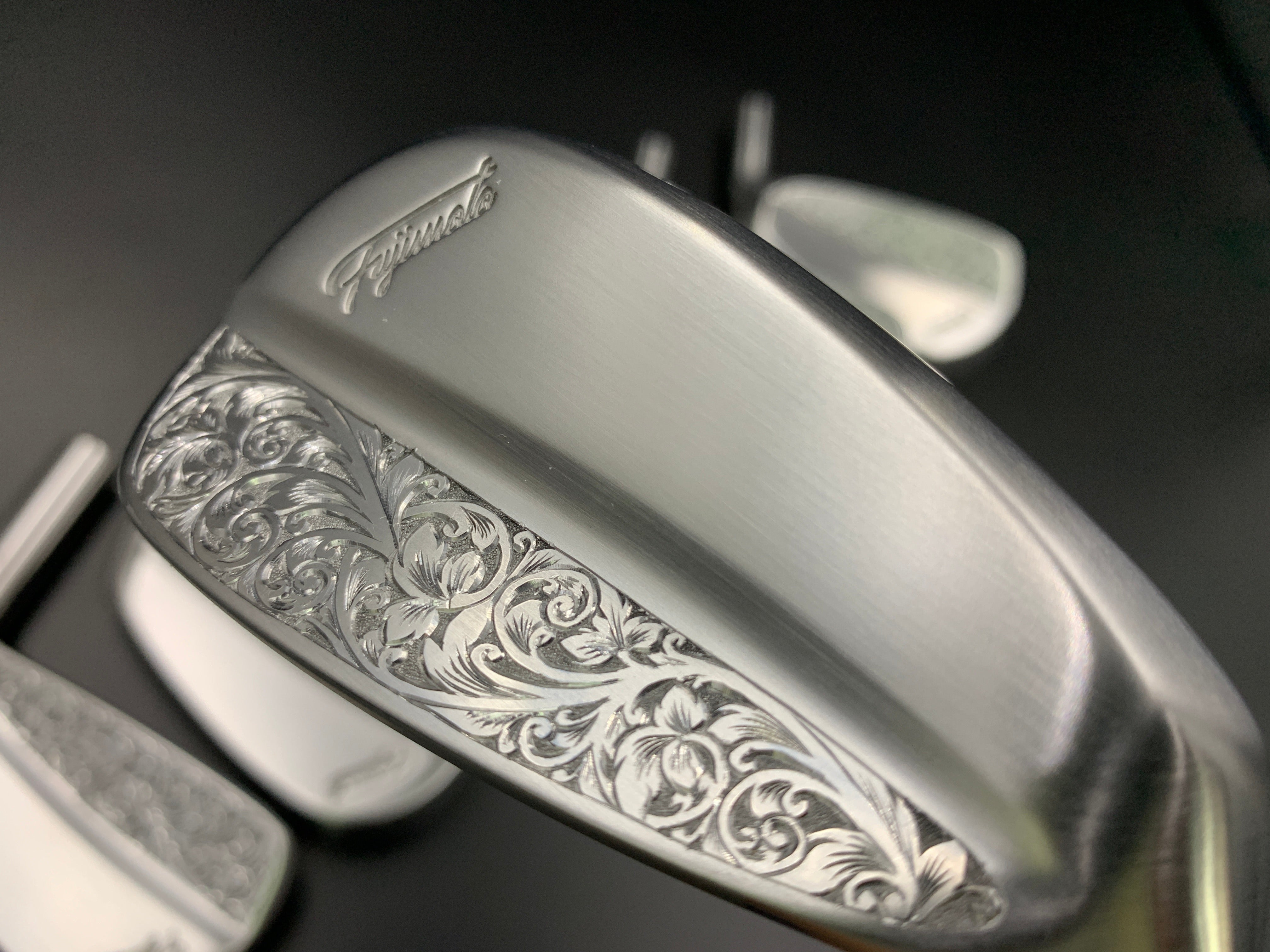 Fujimoto Golf Iron Handcrafted Hand Engraved Iura Irons