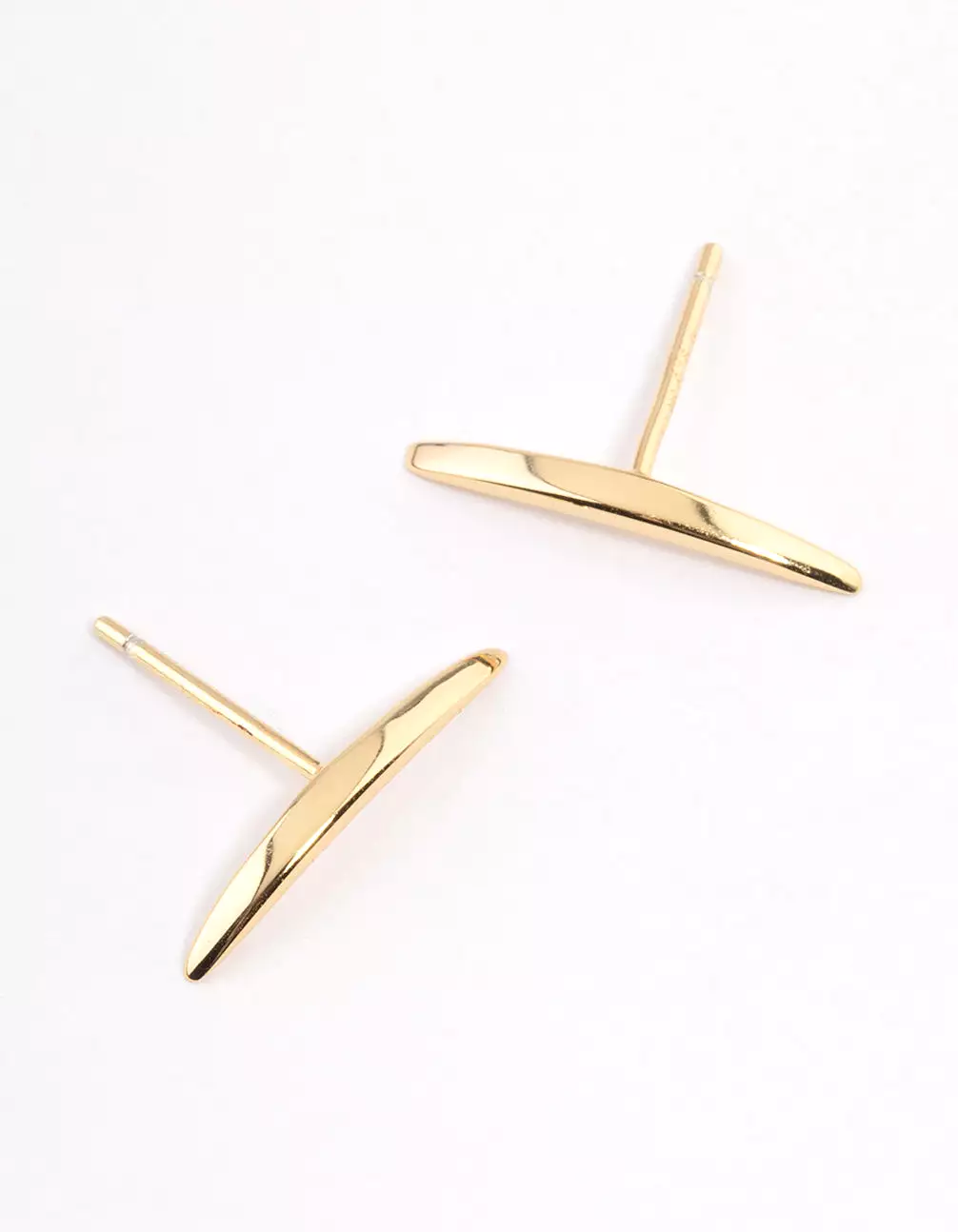 Gold Plated Sterling Silver Climber Earrings