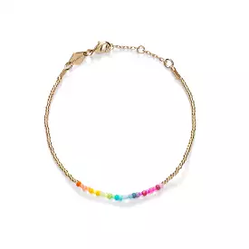 Golden Rainbow Bracelet