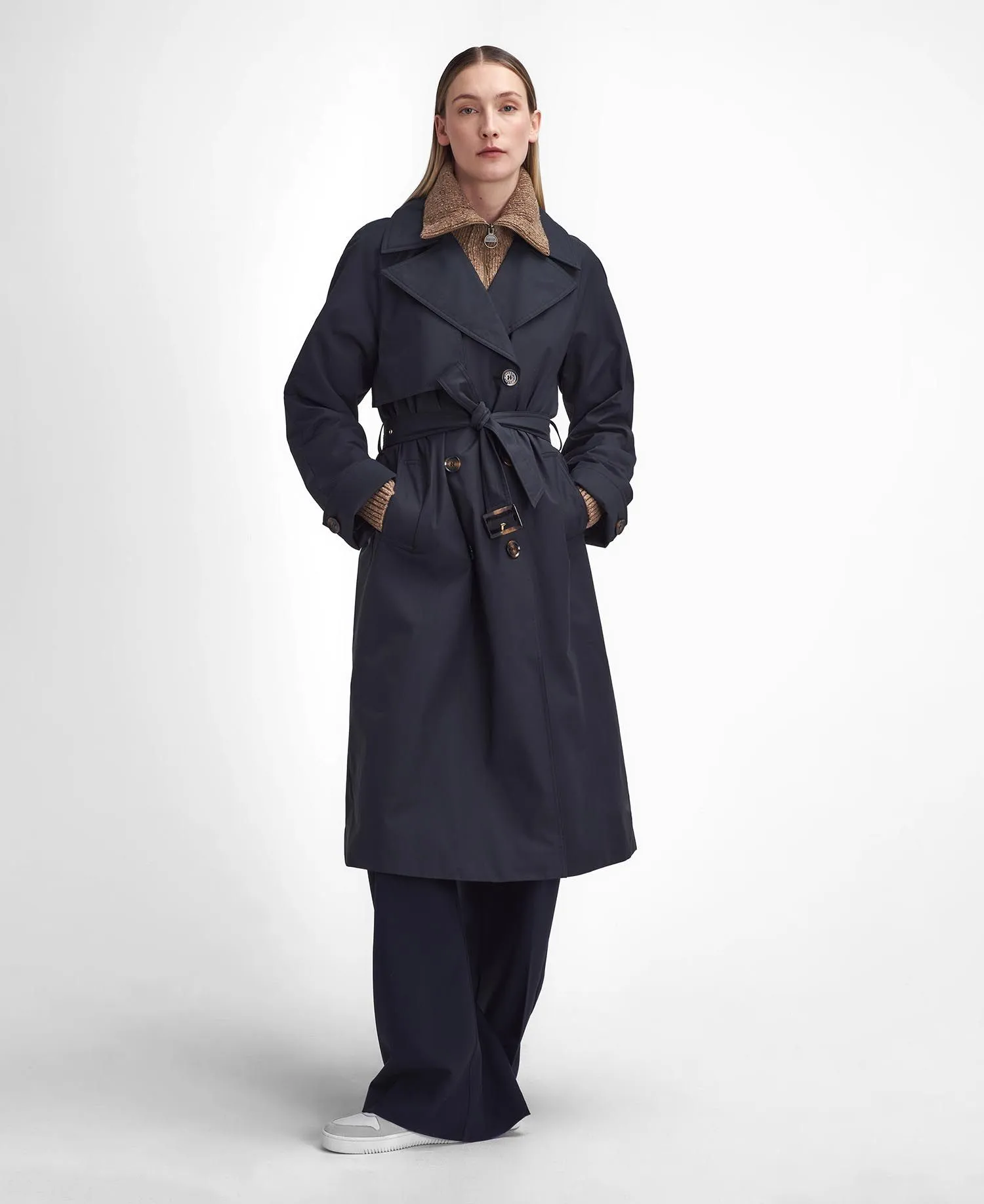  Gwyn Showerproof Trench Coat     