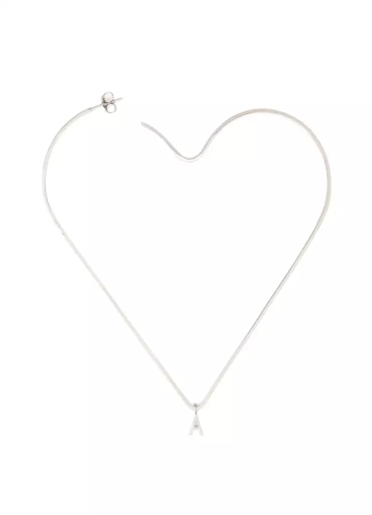 Heart Mono Earring UJW201.362