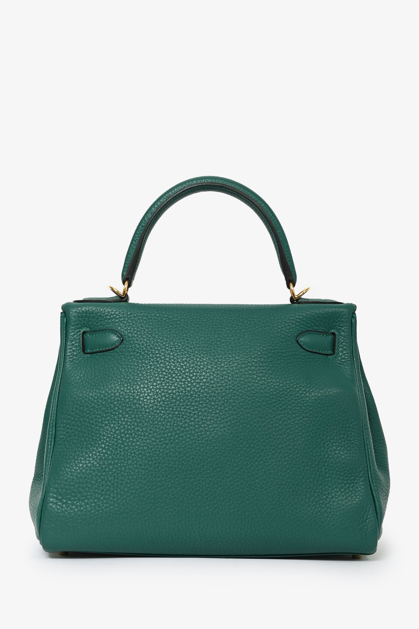 Hermes 2016 Malachite Togo Kelly 28 with Strap GHW