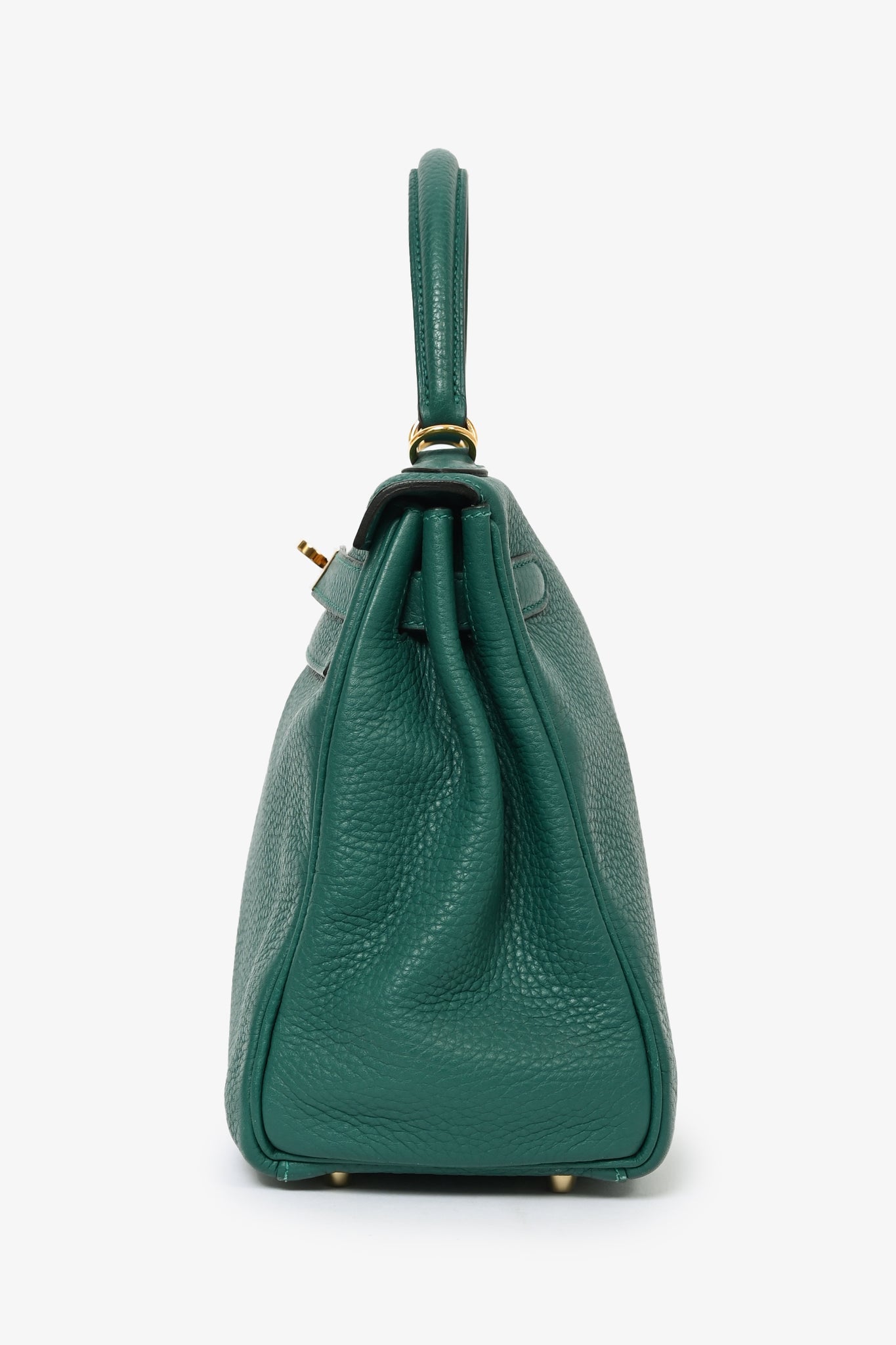 Hermes 2016 Malachite Togo Kelly 28 with Strap GHW