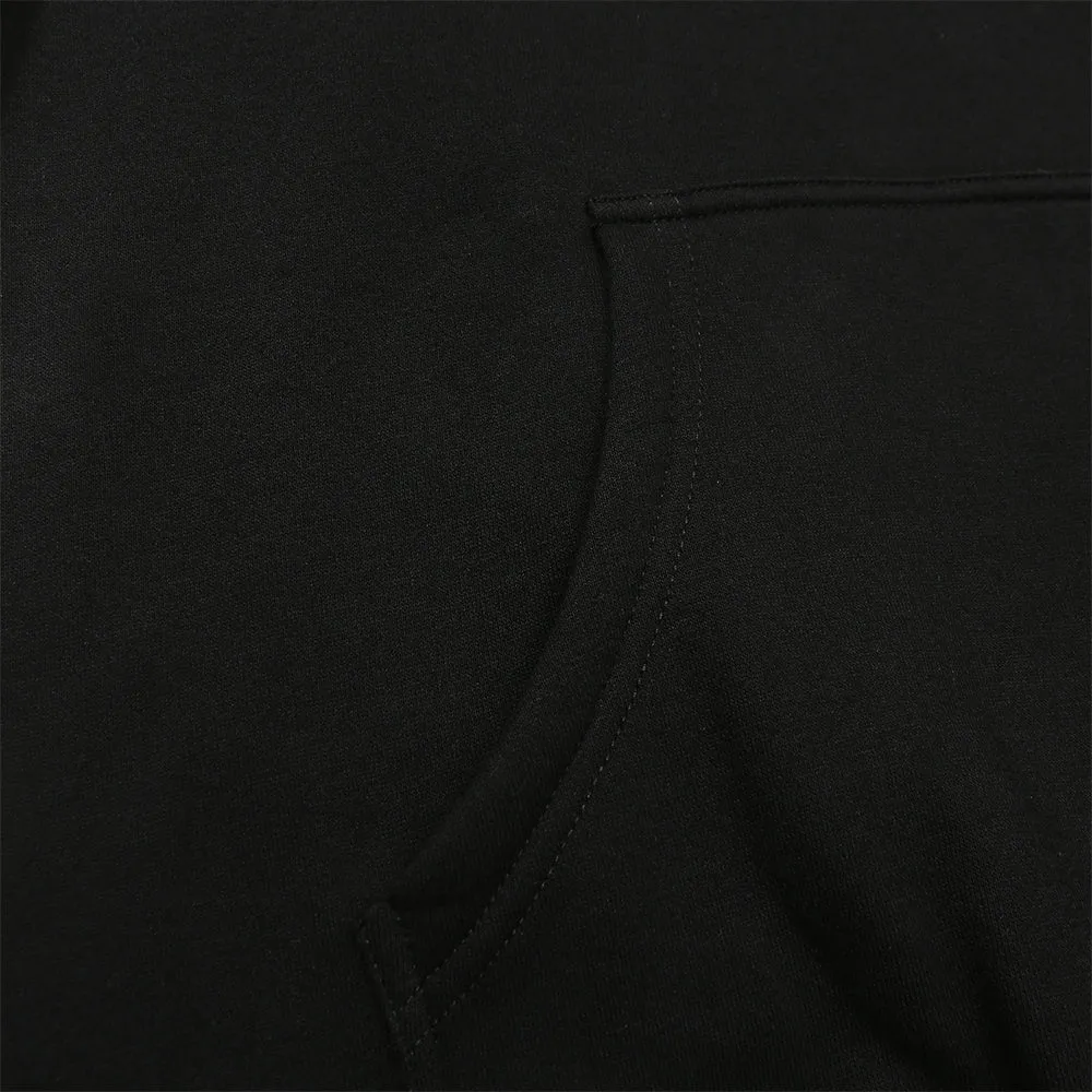 HLAS FLUFF HOODIE // BLACK