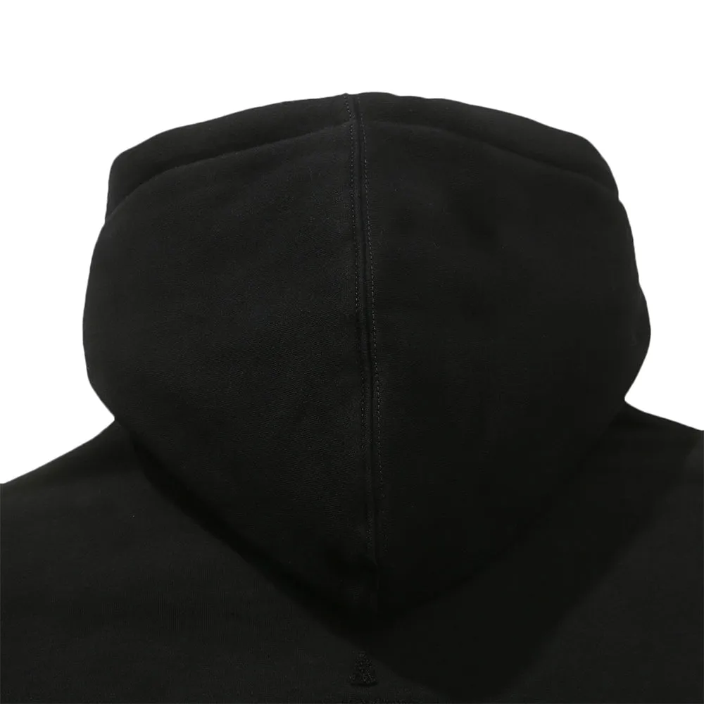 HLAS FLUFF HOODIE // BLACK