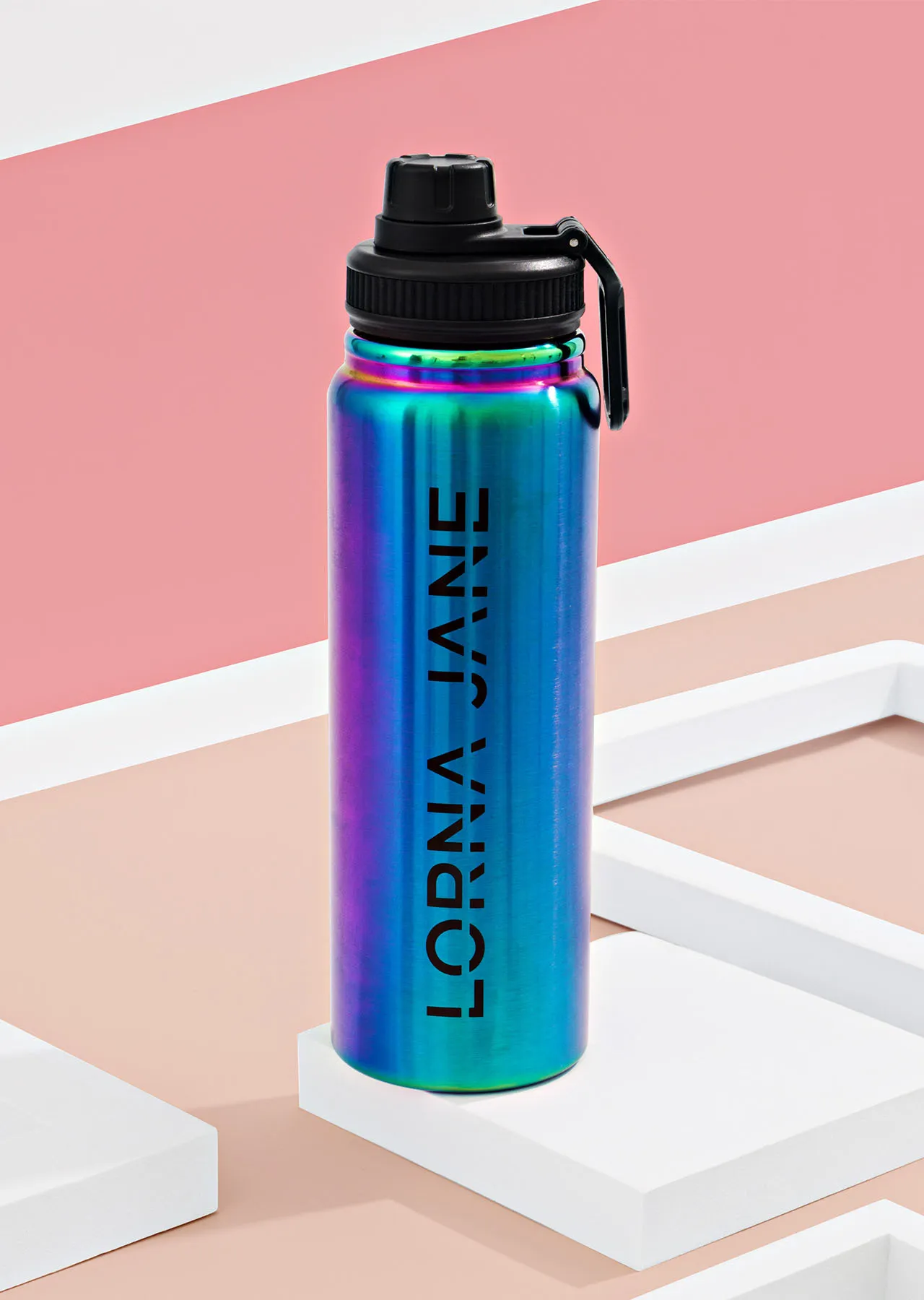 Iridescent Insulated Water Bottle | Multi | Water Bottles | Lorna Jane Australia