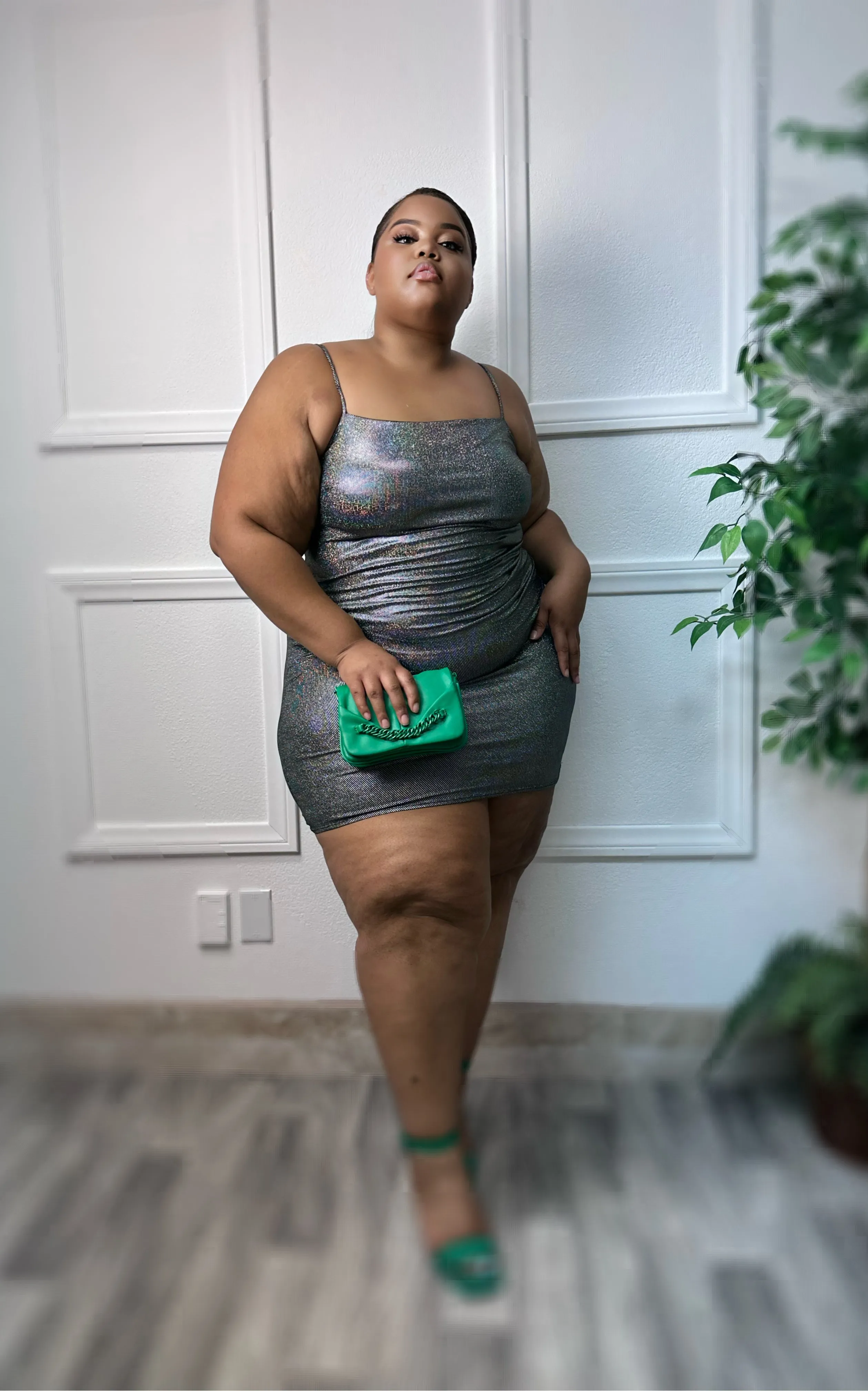 Iridescent Tika + size Dress