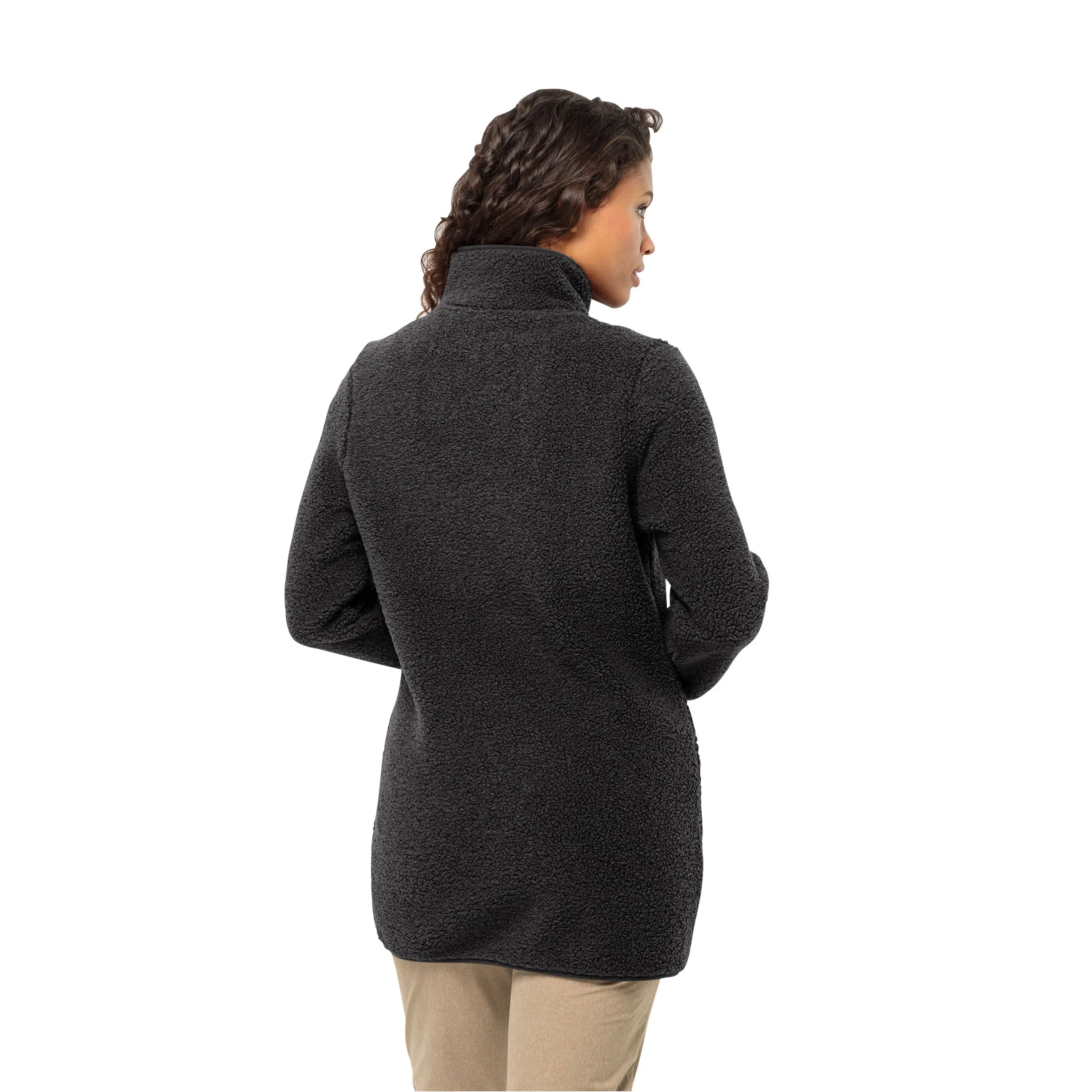 Jack Wolfskin Womens High Curl Fleece Coat