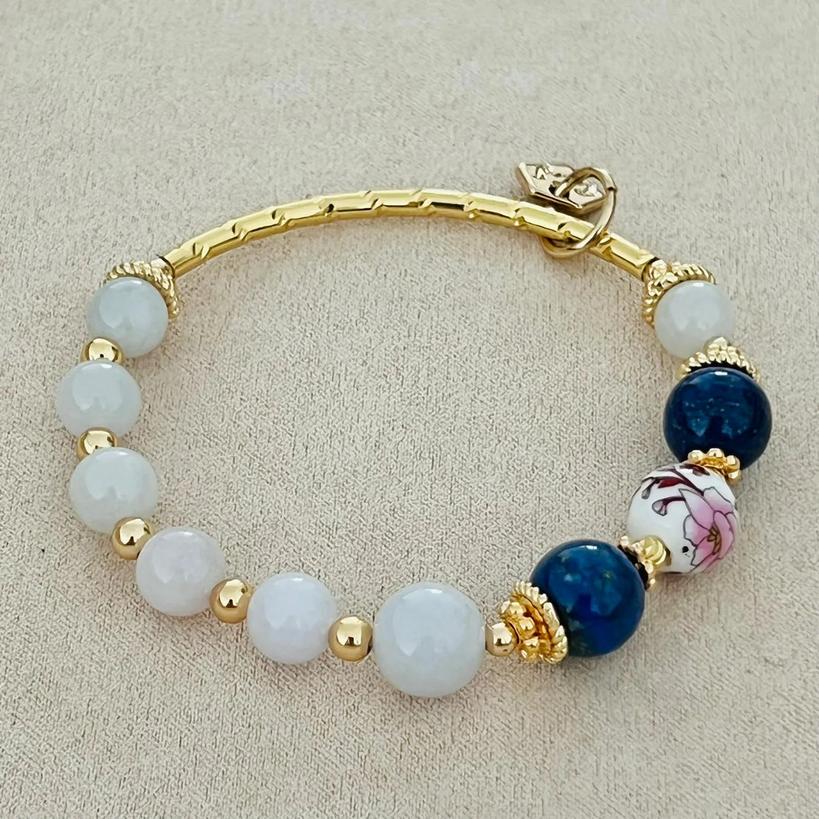 Jade & Lapis Lazuli Bracelet