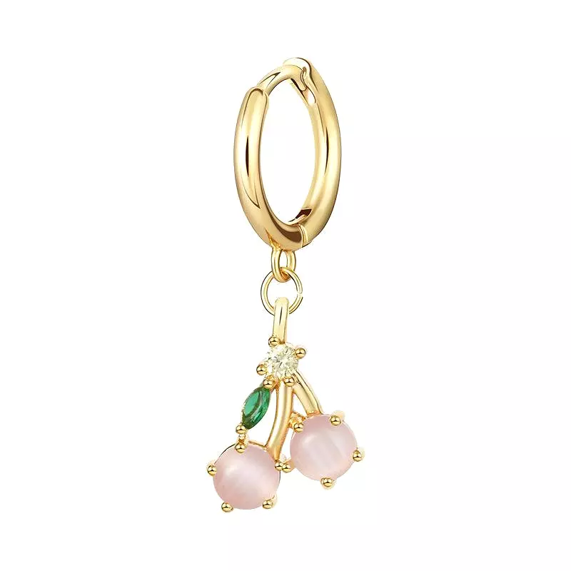 KATY Fruits Vibes Bling Charms Huggie Earring