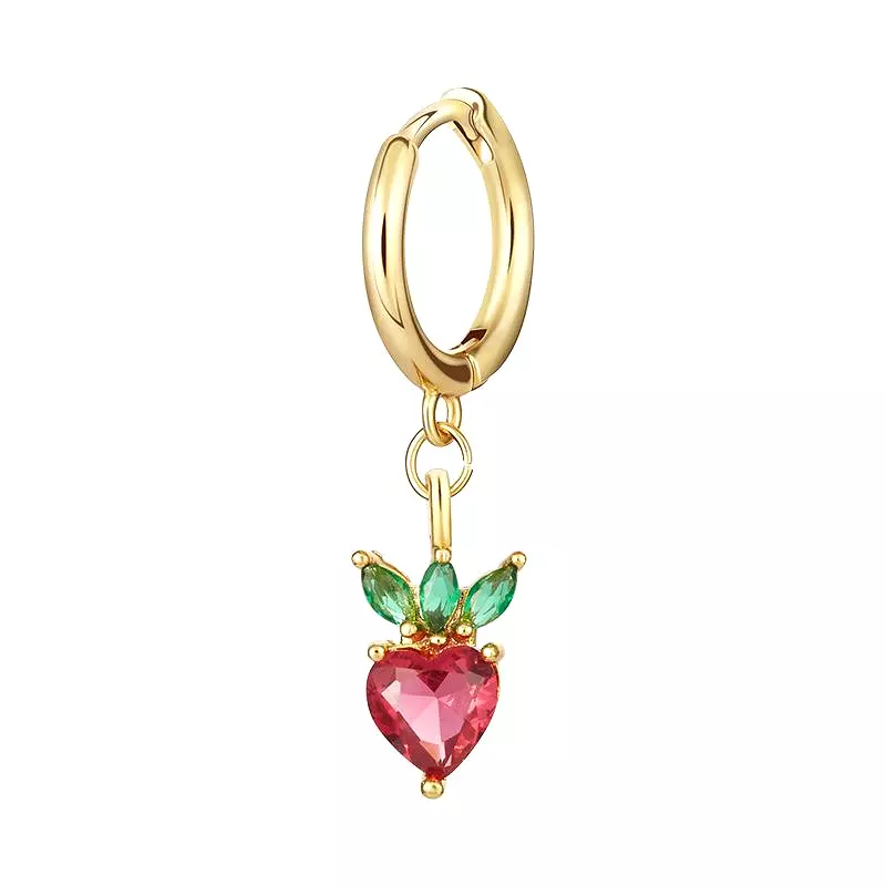 KATY Fruits Vibes Bling Charms Huggie Earring