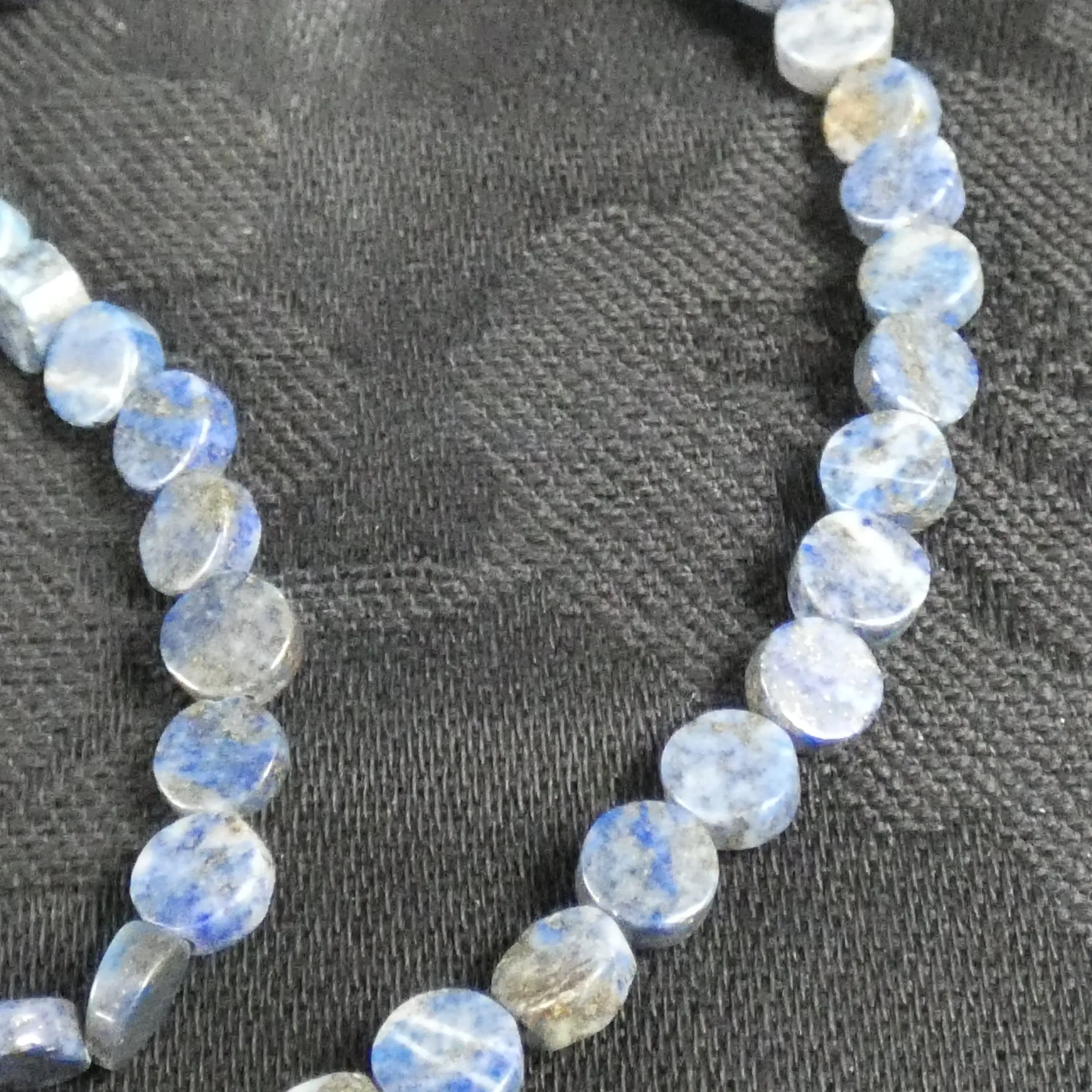 Lapis Lazuli Circle (6 mm) Bead Strand (A Grade)