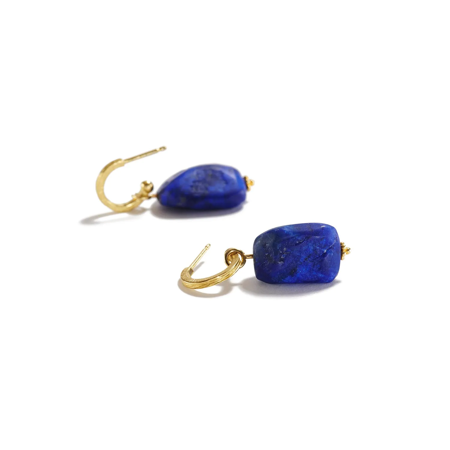 Lapis Lazuli Drop Earrings